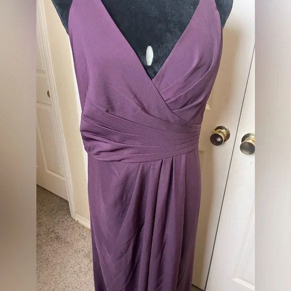 Cachet Slit Bridesmaid Maxi Dress Size 10 - Picture 5 of 7